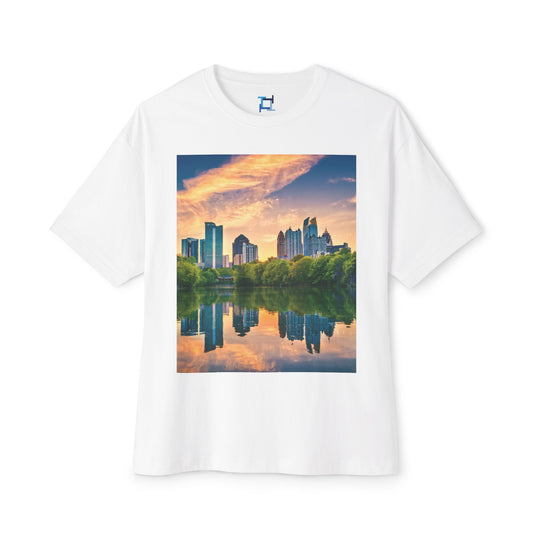 City Vibes Atlanta 1 | Unisex Oversized Boxy Tee