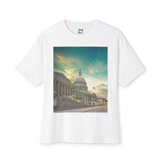 City Vibes DC 1 | Unisex Oversized Boxy Tee