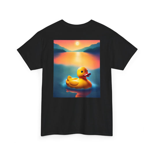 Don't Give A Duck | Sunset | Unisex Heavy Cotton Tee