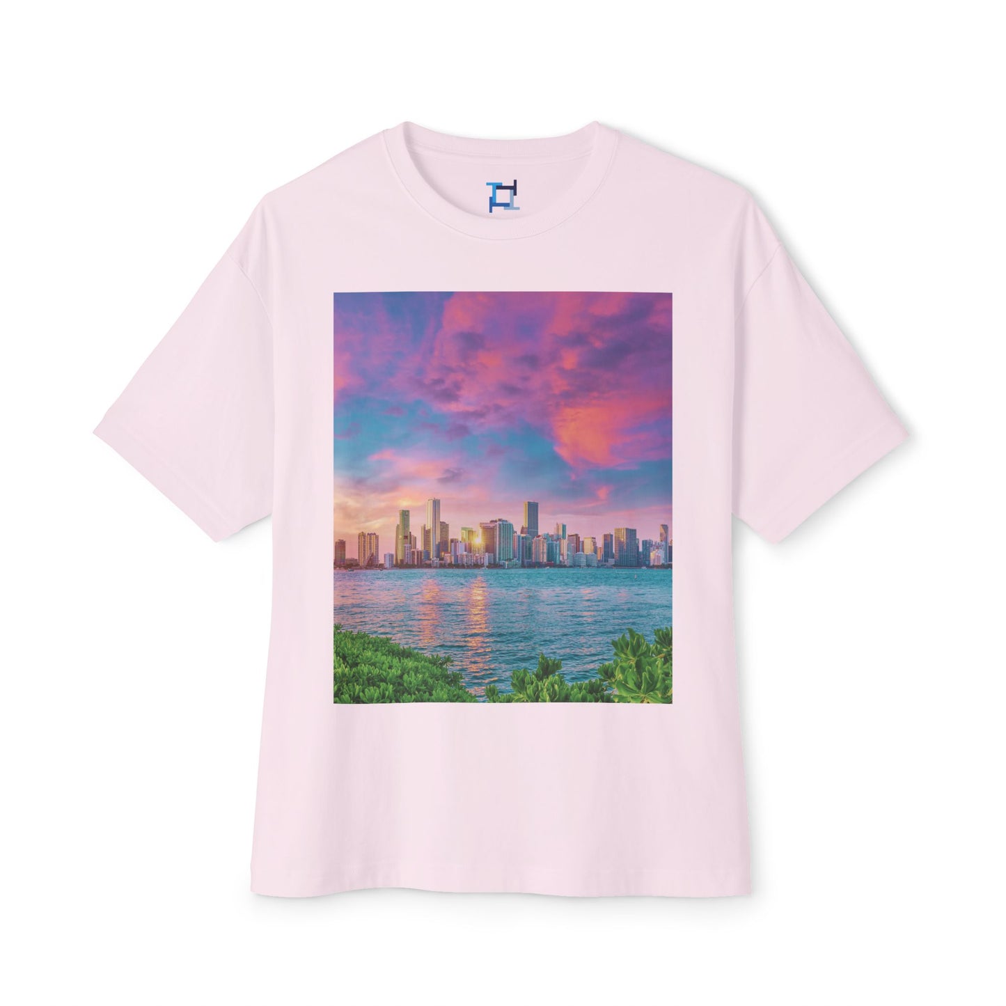 City Vibes Miami 1 | Unisex Oversized Boxy Tee