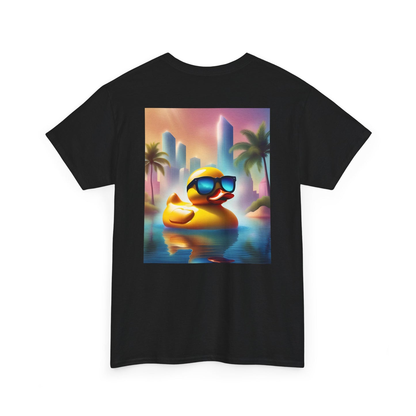 Don't Give A Duck | Miami | Unisex Heavy Cotton Tee