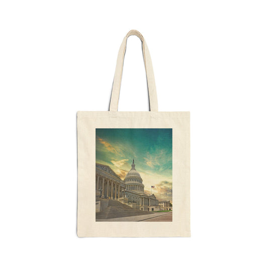 City Vibes DC 1 Canvas Tote Bag