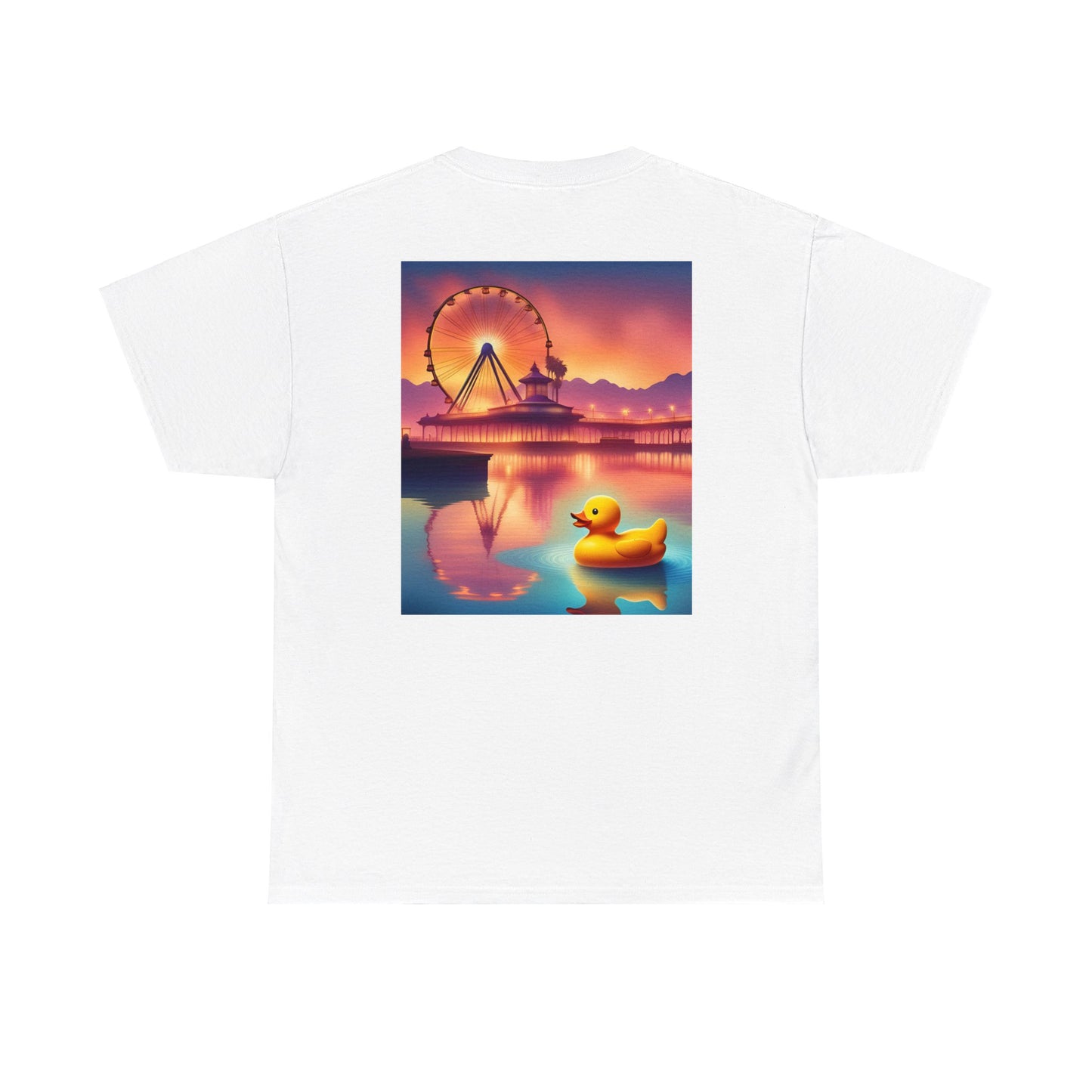 Don't Give A Duck | Cali Pier | Unisex Heavy Cotton Tee