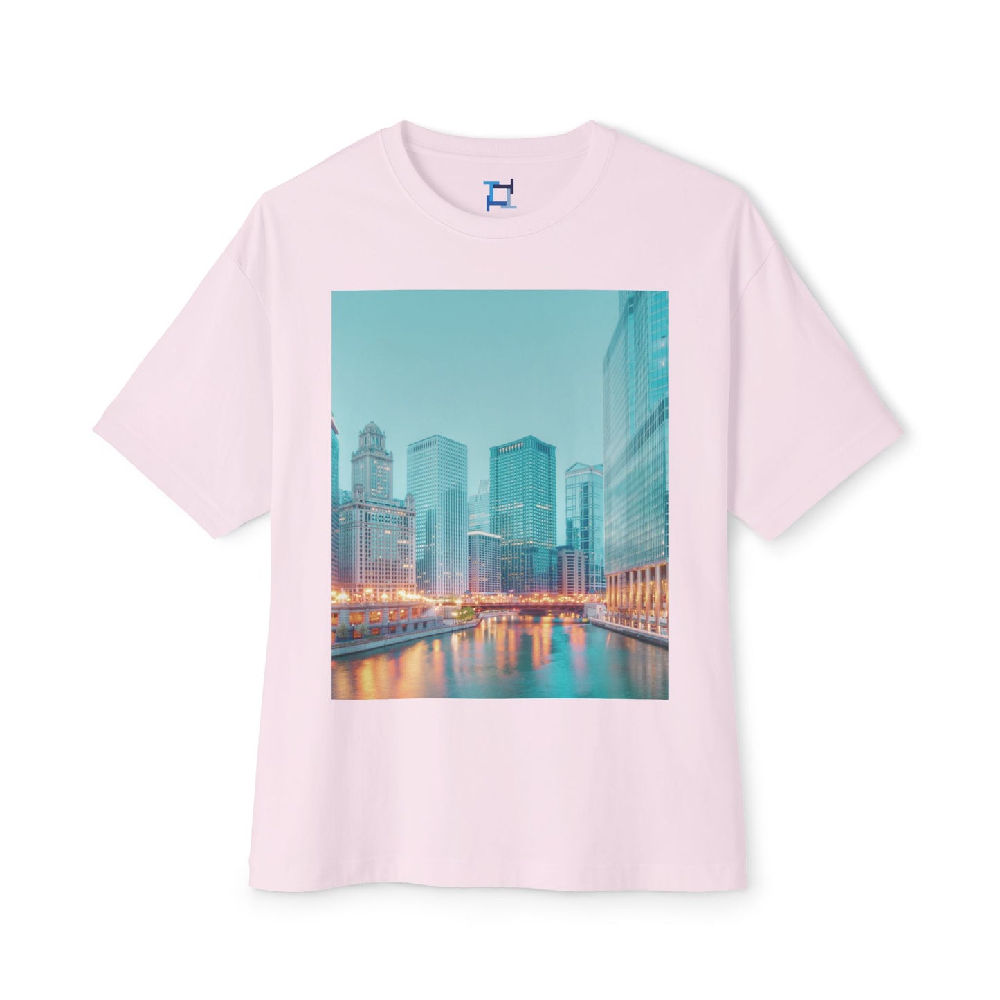 City Vibes Chicago 1 | Unisex Oversized Boxy Tee